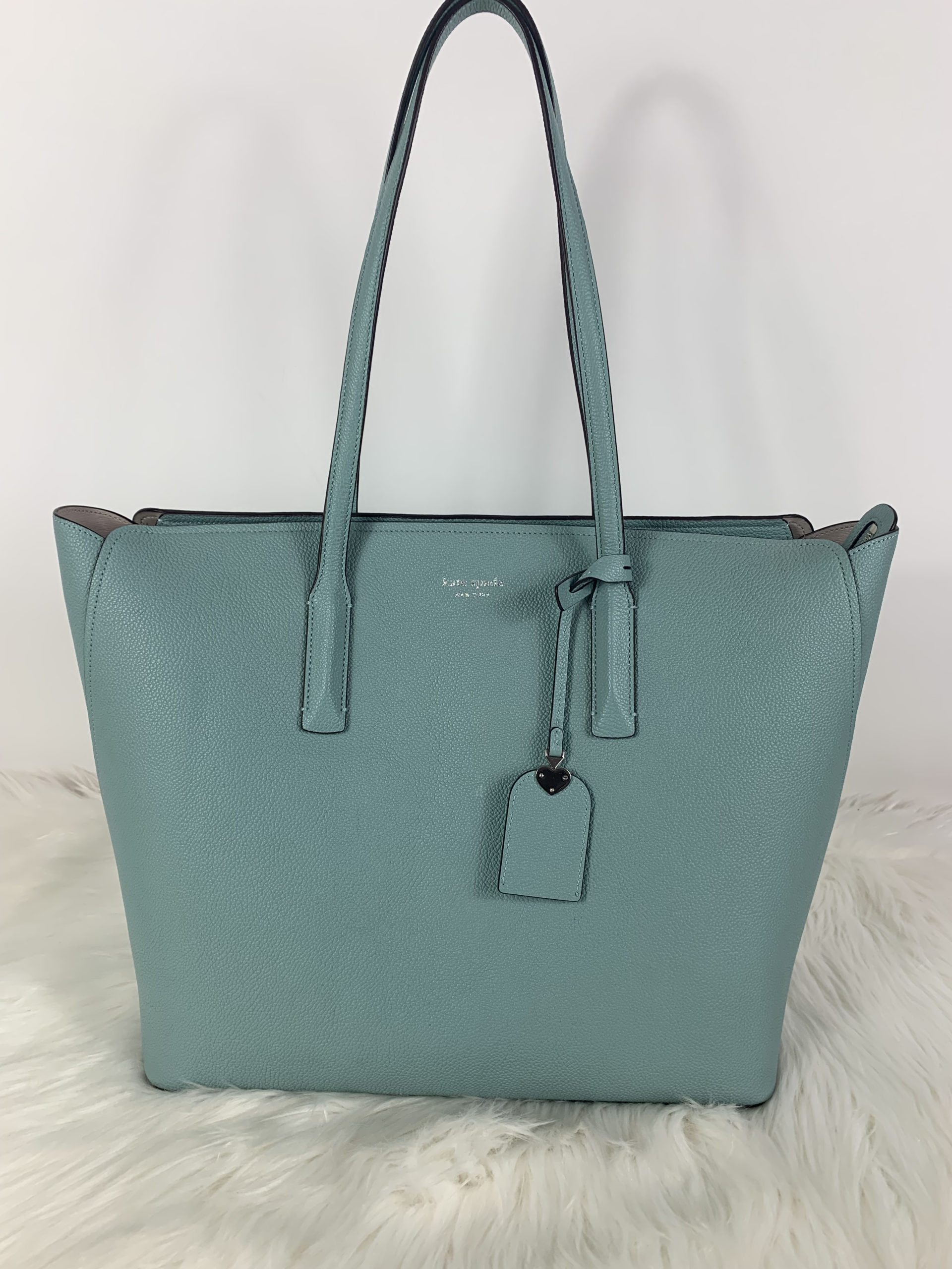 Kate spade teal tote new arrivals