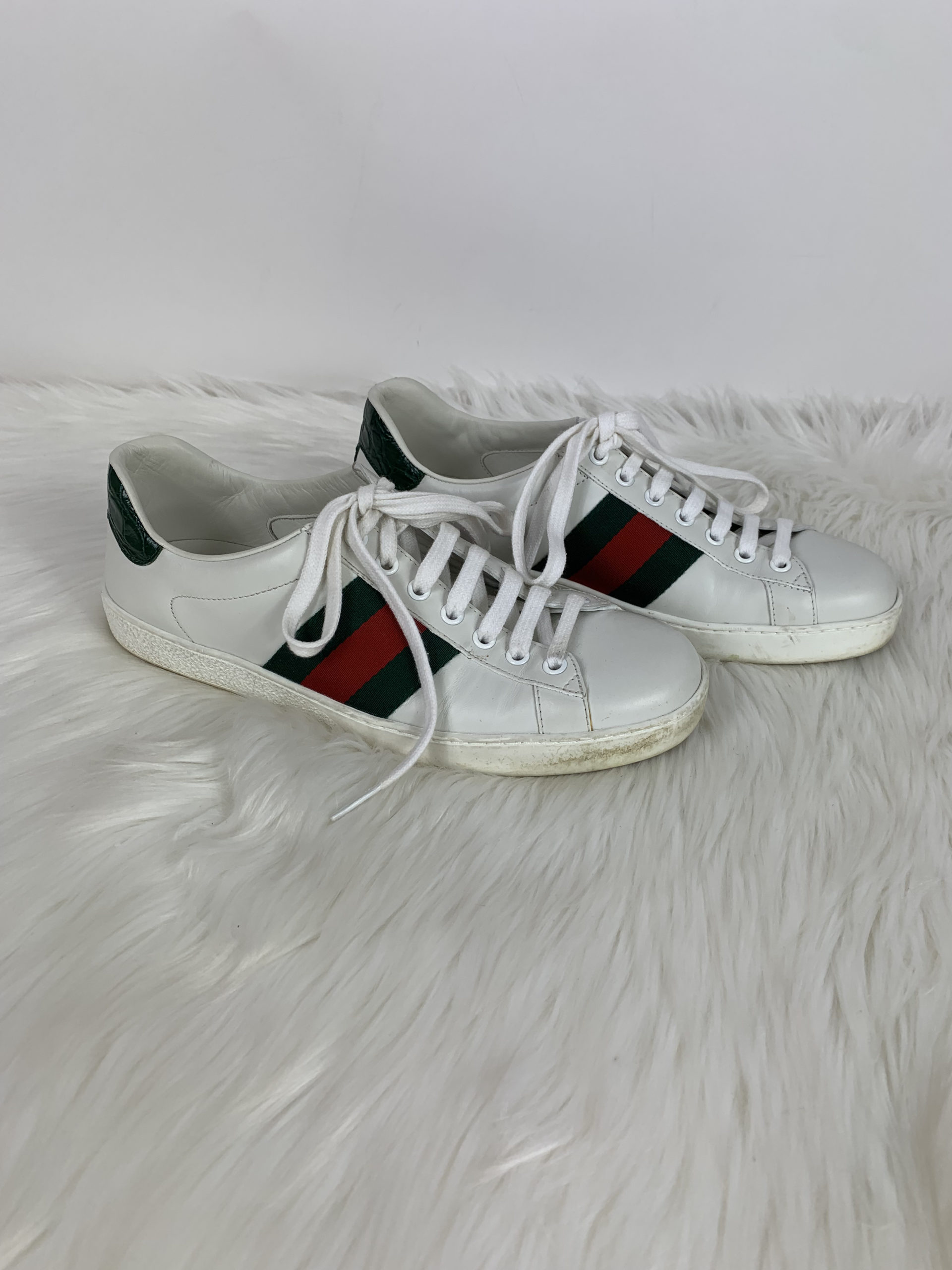 Gucci Leather Ace Sneakers – Changes Luxury Consignment