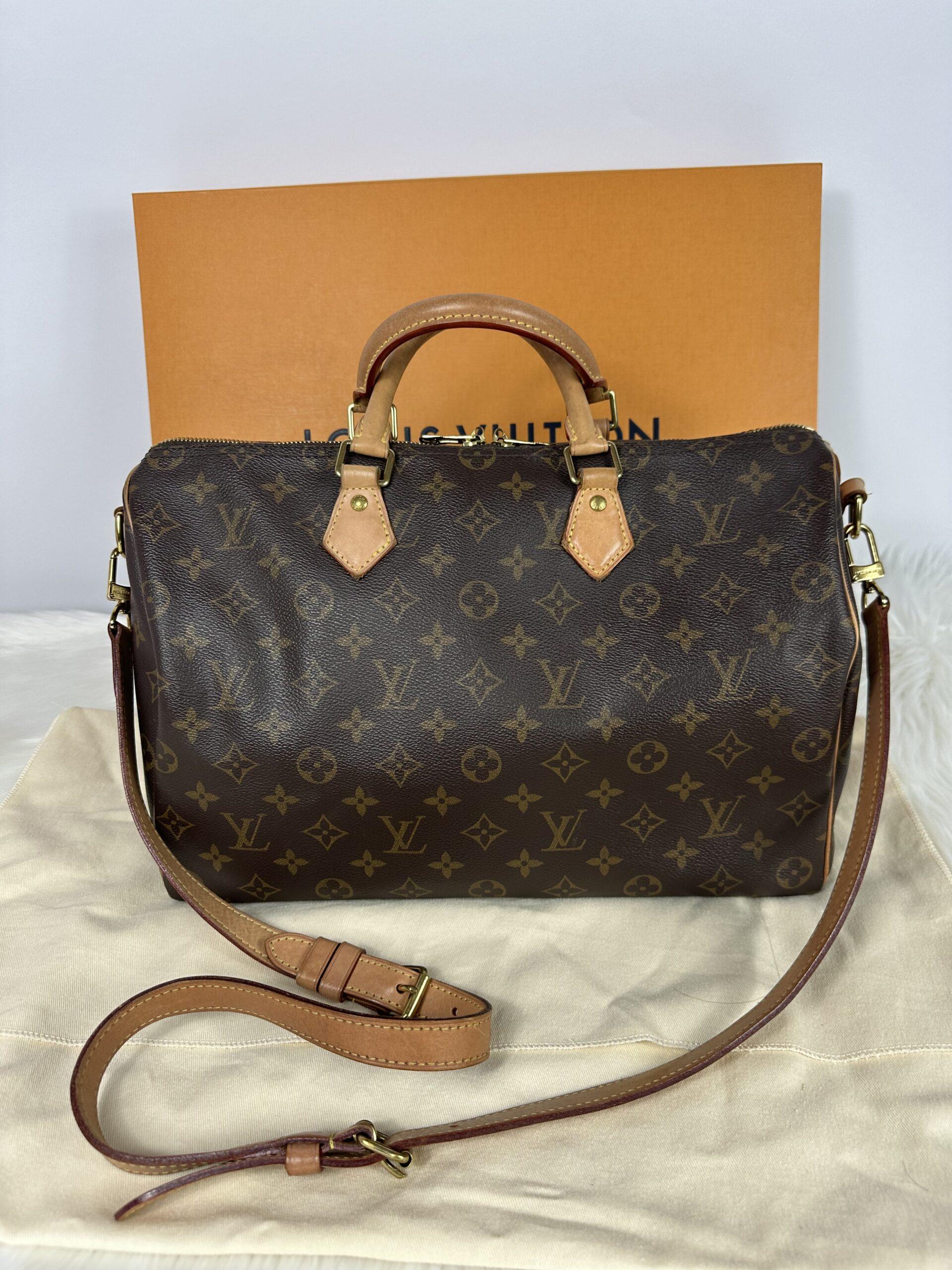 Louis Vuitton Monogram Speedy 35 Bandouliere – Changes Luxury Consignment