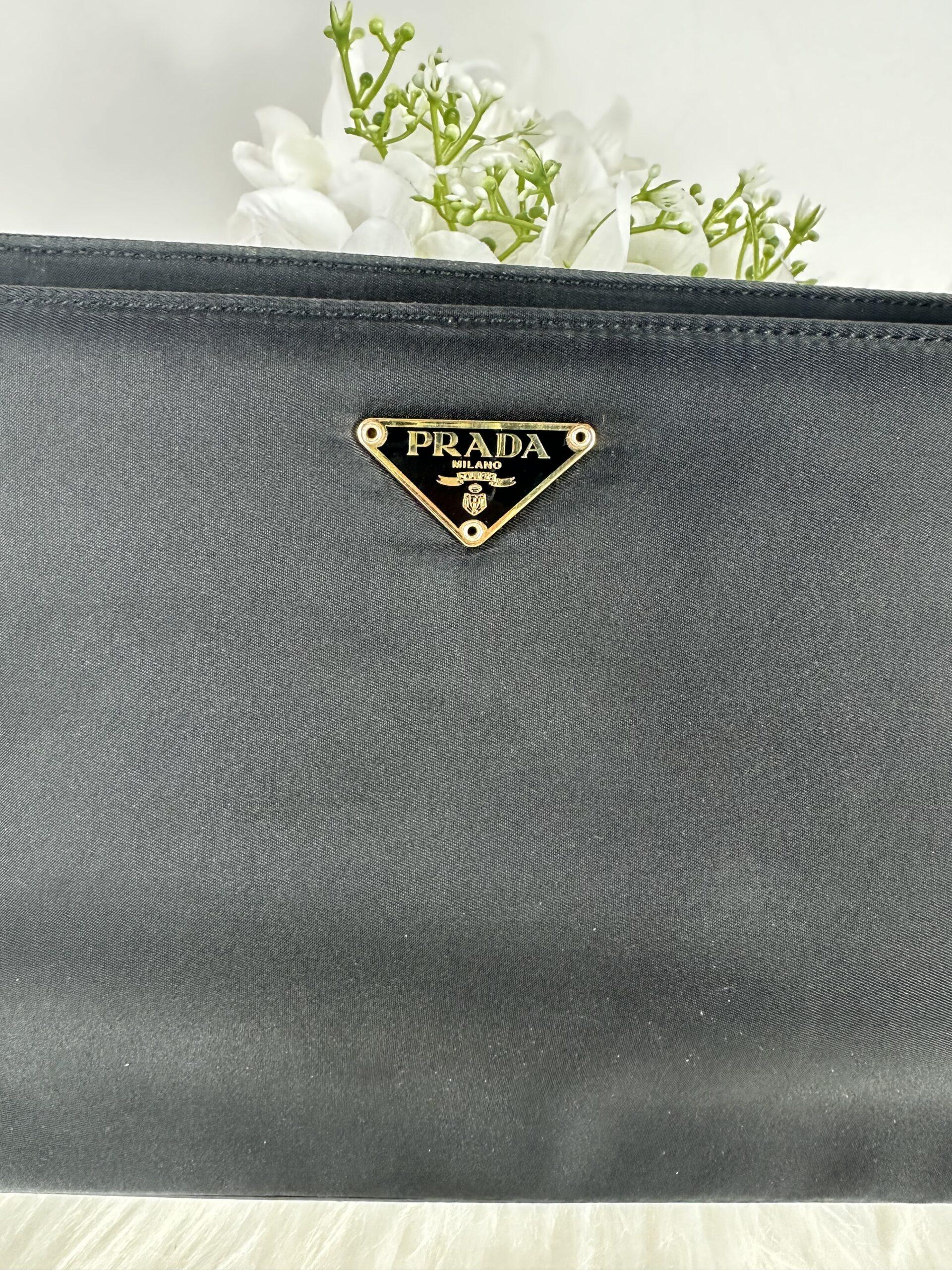 Prada Black Nylon Shoulder Bag – Changes Luxury Consignment